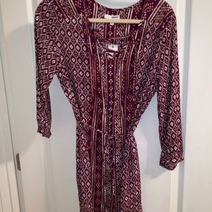 Fun patterned tunic